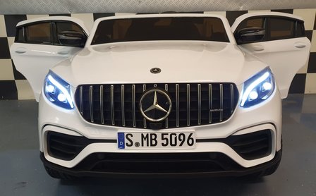 Mercedes AMG GLC 2 persoons witte lak