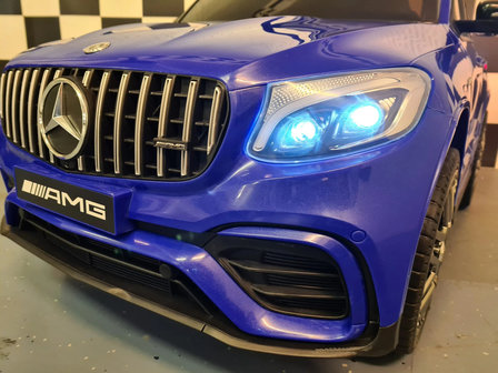 Mercedes AMG GLC blauw