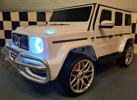 Mercedes G63 2 persoons WIT