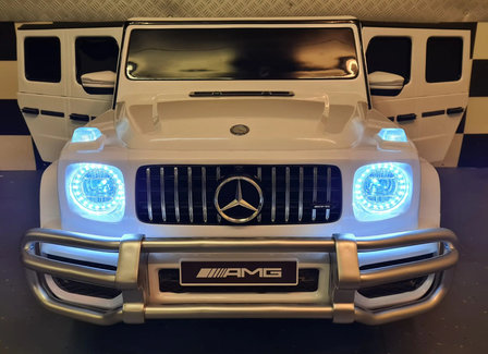 Mercedes G63 2 persoons WIT