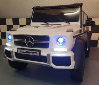 Mercedes G63 AMG 6WD wit (2 persoons)