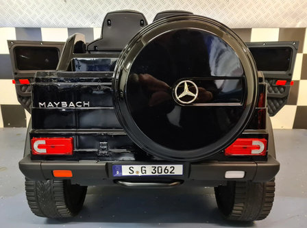 Mercedes Maybach G650 zwart 12 Volt