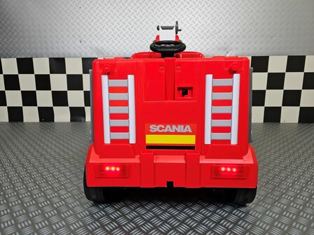 Elektrische Scania brandweer hoogwerker 12 volt