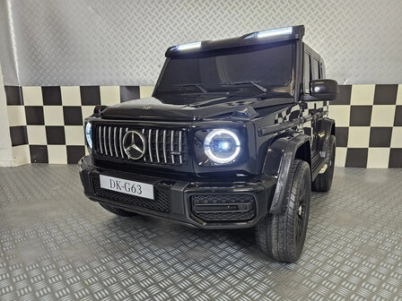 Mercedes G63 AMG 4&times;4 24 volt 2 persoons metallic zwart