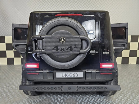 Mercedes G63 AMG 4&times;4 24 volt 2 persoons metallic zwart