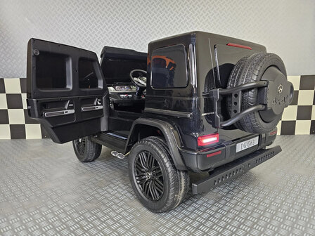 Mercedes G63 AMG 4&times;4 24 volt 2 persoons metallic zwart