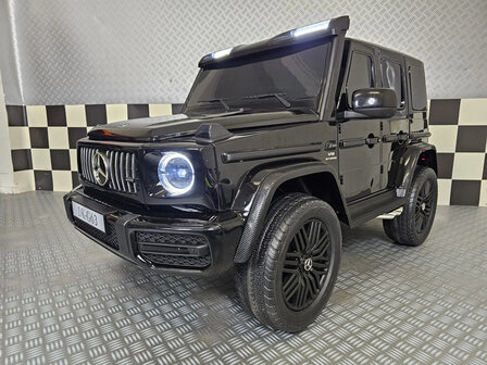 Mercedes G63 AMG 4&times;4 24 volt 2 persoons metallic zwart