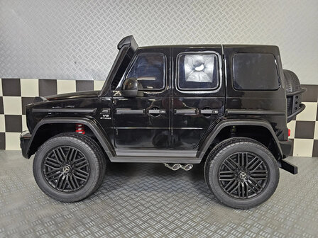 Mercedes G63 AMG 4&times;4 24 volt 2 persoons metallic zwart