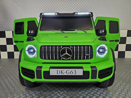 Mercedes G63 AMG 4&times;4 24 volt mat groen