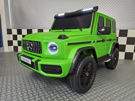 Mercedes G63 AMG 4&times;4 24 volt mat groen