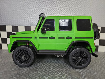 Mercedes G63 AMG 4&times;4 24 volt mat groen