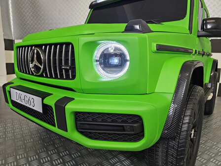 Mercedes G63 AMG 4&times;4 24 volt mat groen