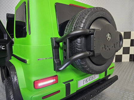 Mercedes G63 AMG 4&times;4 24 volt mat groen