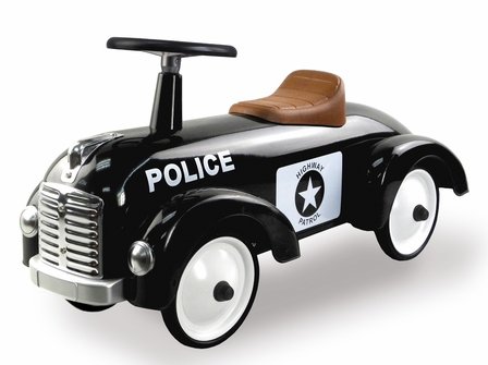 loopwagen politie retro