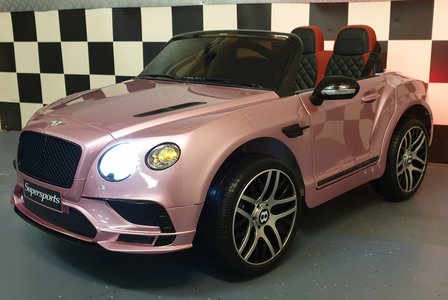 Bentley Continental roze (2 persoons)
