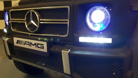 Mercedes G63 AMG 6WD mat zwart (2 persoons)