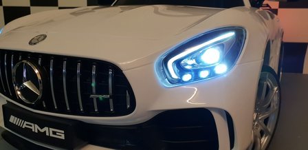 Mercedes GTR AMG Wit GEMONTEERD EN RIJKLAAR afgewerkt