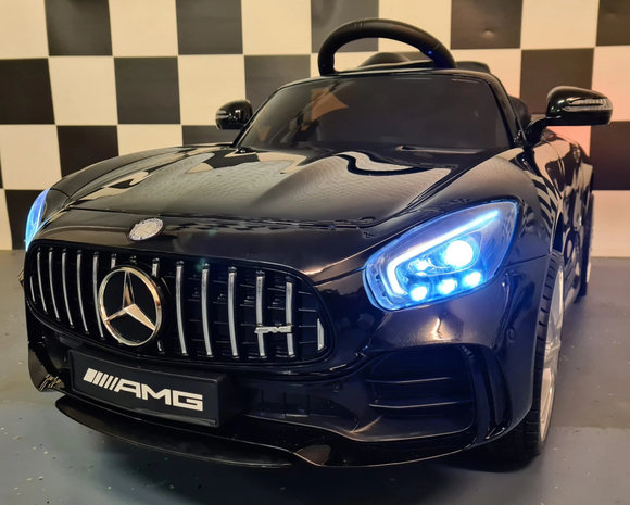 Mercedes GTR AMG zwart GEMONTEERD EN RIJKLAAR afgewerkt