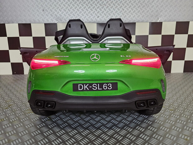 Mercedes SL63 12 volt metallic groen