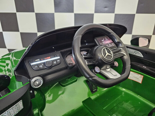 Mercedes SL63 12 volt metallic groen