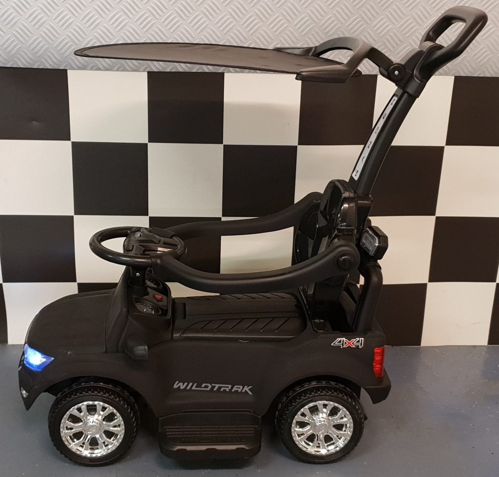 periodieke Minister Durven Loopauto Ford Mini mat zwart - Kindergarage - Webshop - Elektrische accu  kinder auto's
