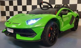 Loopaut Lamborghini Aventador groen