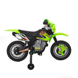 Cross moto groen