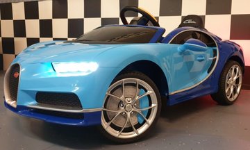 Bugatti Chiron blauw