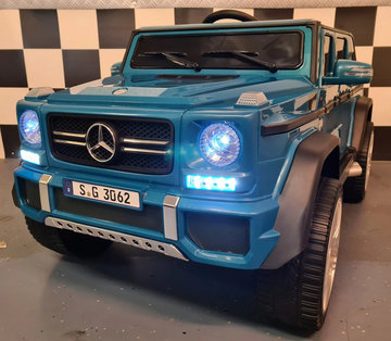 Mercedes Maybach G650 blauw 12 Volt