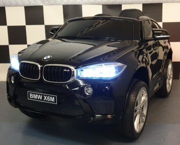 BMW X6 zwart metallic (1 persoons)