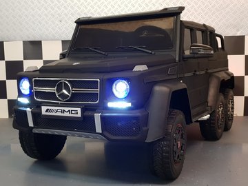 Mercedes G63 AMG 6WD mat zwart (2 persoons)