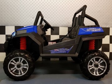 Buggy V Twin 4WD blauw (2 persoons)